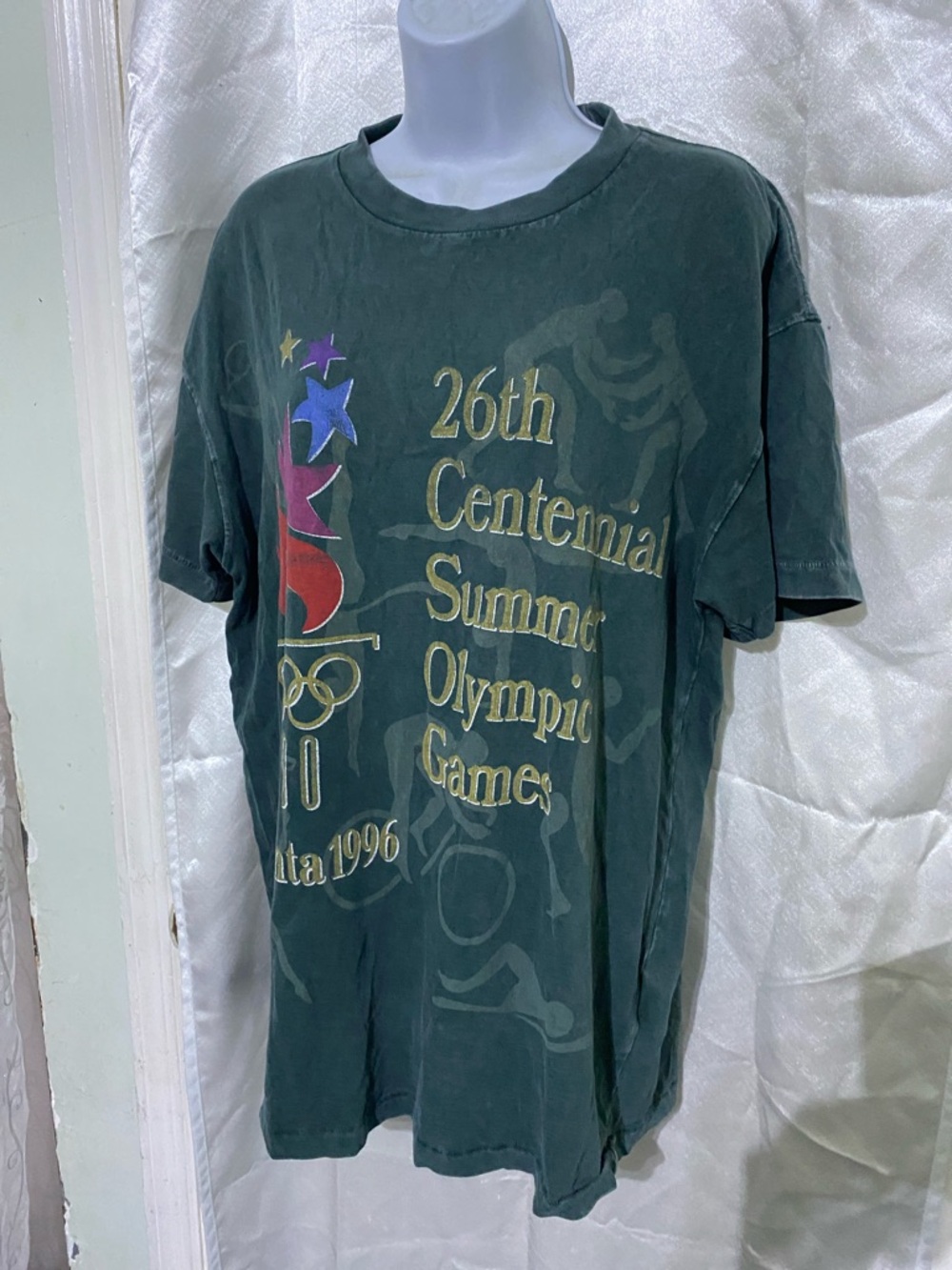 26th Centennial Summer Olympic Games Graphic Tee - Dark Green